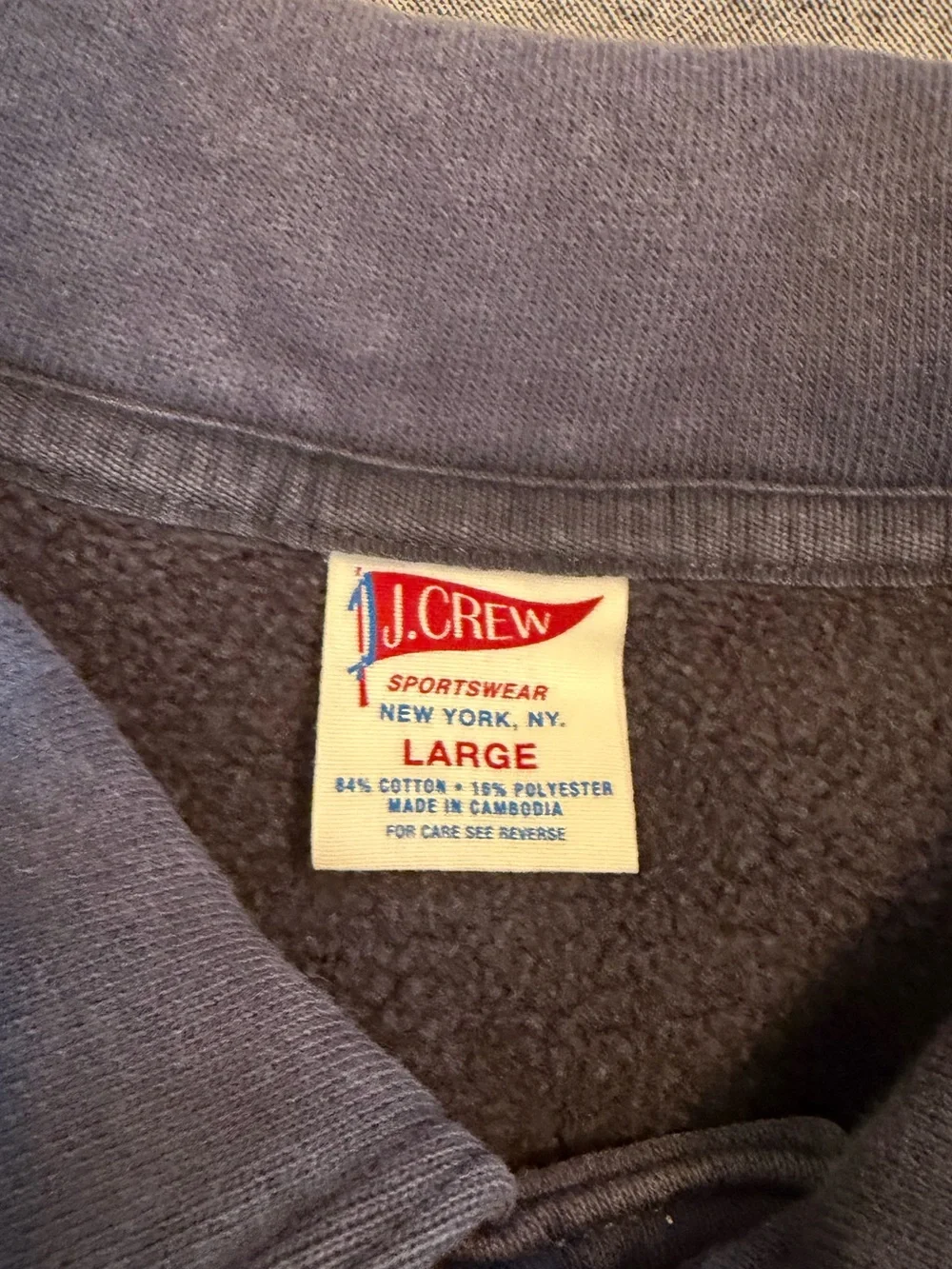 J. Crew 14oz. Heritage Coaches Jacket - Size Large